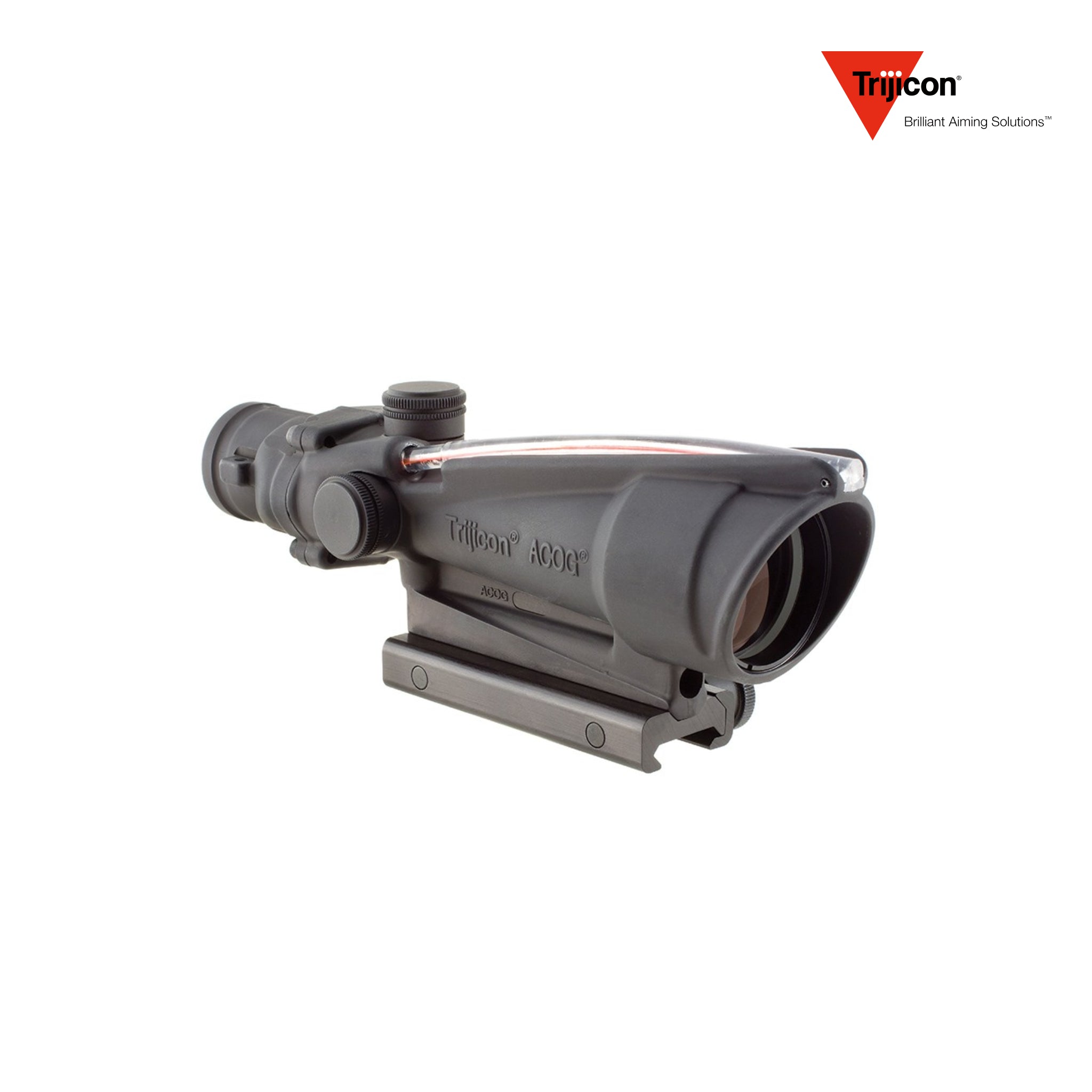 Trijicon ACOG 3.5x35 Rifle Scope Dual-Illuminated Red Chevron .308 7.62 BDC, SKU TA11E