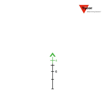 Trijicon ACOG 3.5x35 LED Rifle Scope .223/5.56 BDC Green Chevron Reticle ACOG Rifle Scope Trijicon 