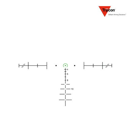 Trijicon ACOG 3.5x35 LED Rifle Scope .308/7.62 BDC Green Horseshoe/Dot Reticle ACOG Rifle Scope Trijicon 