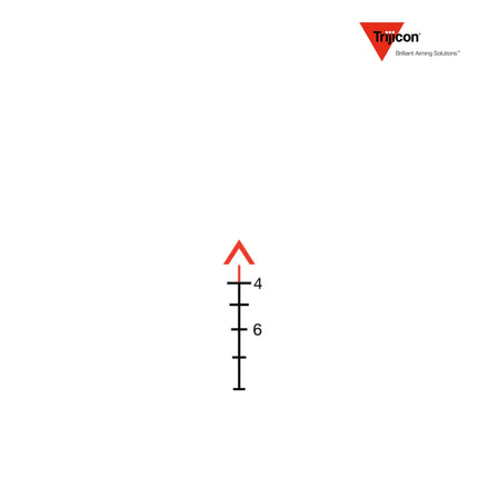 Trijicon ACOG 3.5x35 LED Rifle Scope .308/7.62 BDC Red Chevron Reticle ACOG Rifle Scope Trijicon 