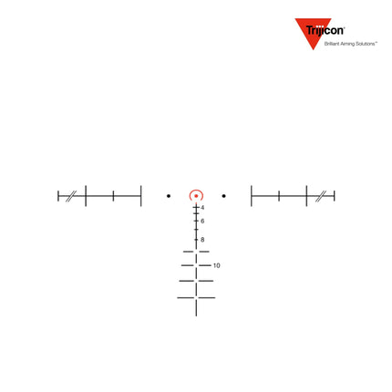 Trijicon ACOG 3.5x35 LED Rifle Scope .308/7.62 BDC Red Horseshoe/Dot Reticle ACOG Rifle Scope Trijicon 