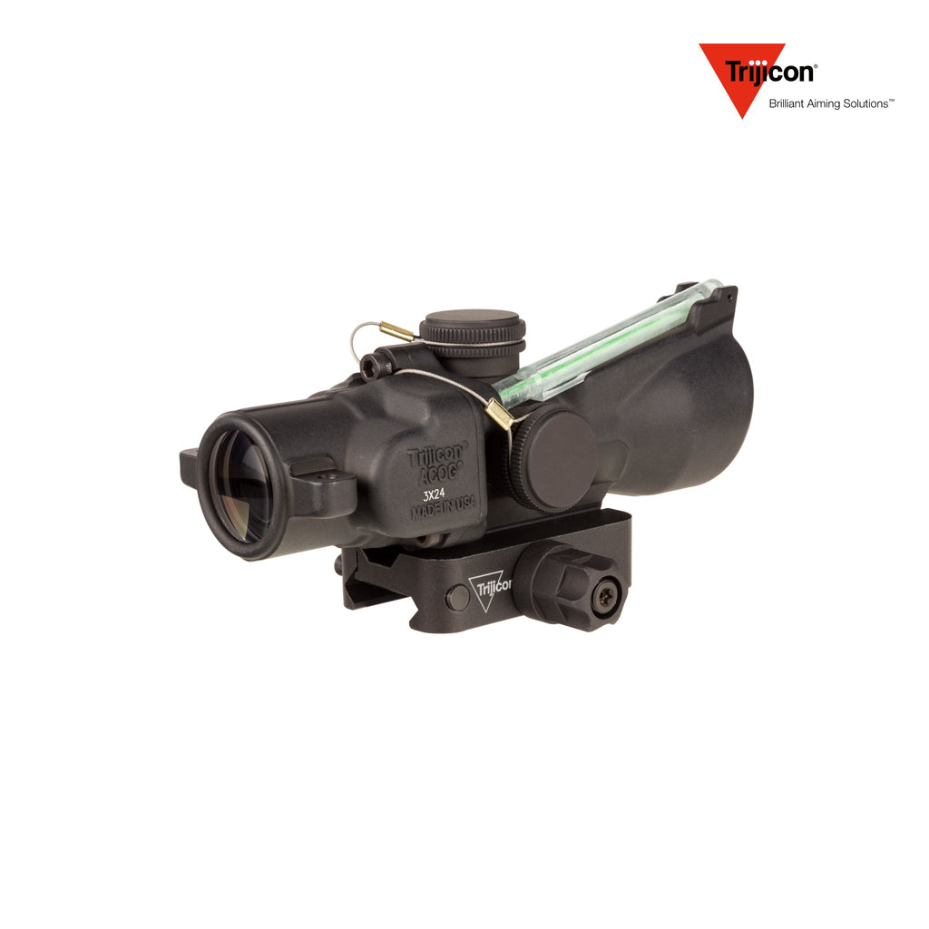 Trijicon ACOG 3x24 Rifle Scope Dual-Illuminated Green Crosshair .223 55gr BDC, product image 4