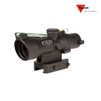 Trijicon ACOG 3x24 Rifle Scope Dual-Illuminated Green Horseshoe Dot .223 55gr BDC Standard Height, SKU TA50-C-400350