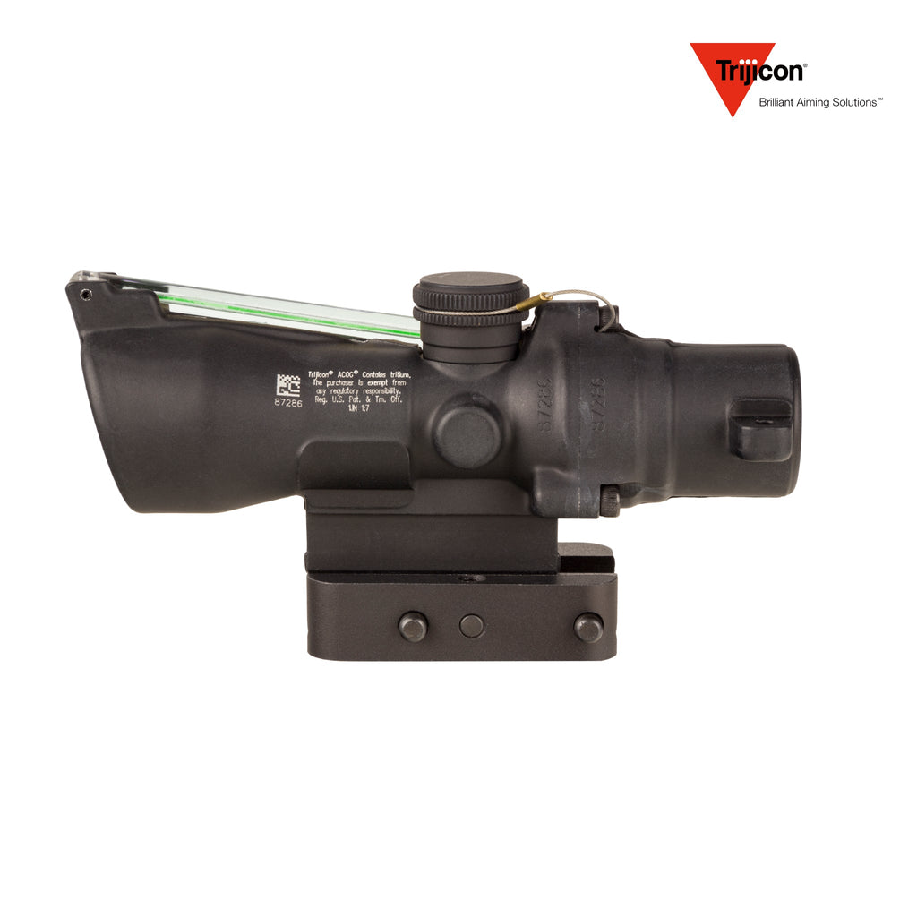 Trijicon ACOG 3x24 Rifle Scope Dual-Illuminated Green Horseshoe Dot .223 55gr BDC Standard Height, product image 2