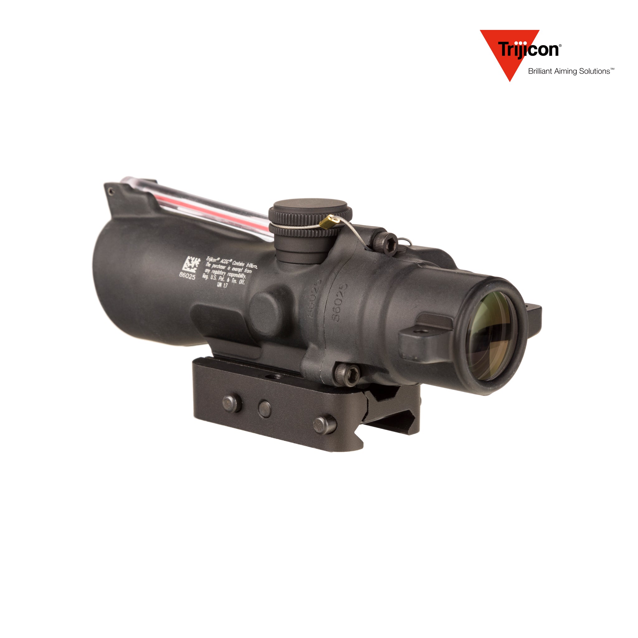 Trijicon ACOG 3x24 Rifle Scope Dual-Illuminated Red Horseshoe Dot .223 55gr BDC Standard Height, product image 4