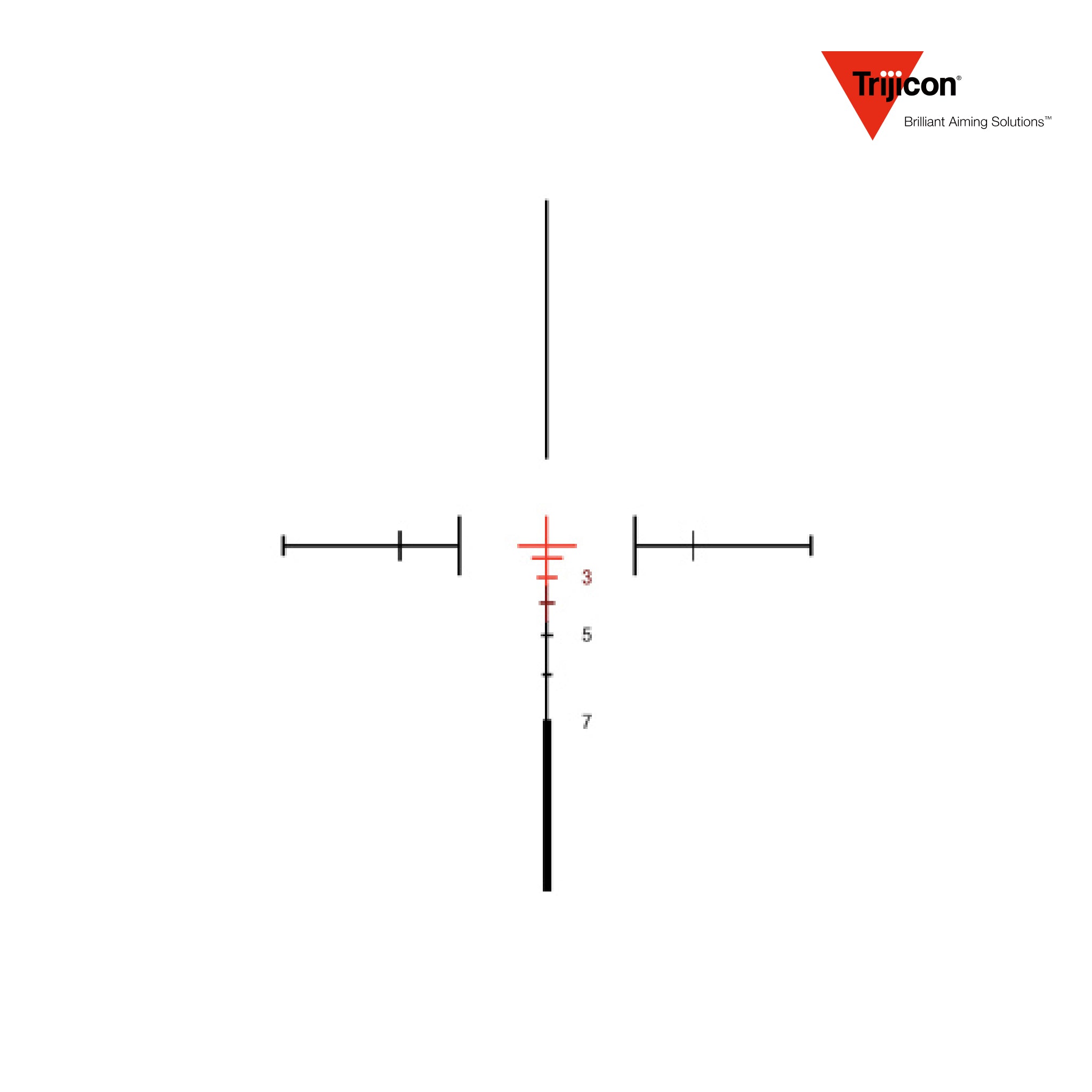 Trijicon ACOG 3x24 Rifle Scope Dual-Illuminated Red Crosshair 7.62x39 123gr BDC, SKU TA50-C-400357