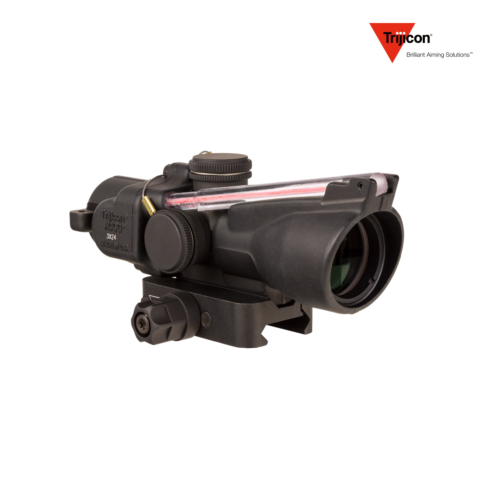 Trijicon ACOG 3x24 Rifle Scope Dual-Illuminated Red Crosshair 7.62x39 123gr BDC, product image 2