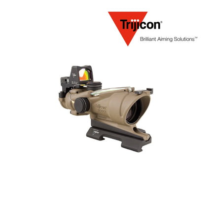 Trijicon ACOG 4x32 BAC ECOS Rifle Scope 5.56 BDC Green Crosshair Reticle ACOG Rifle Scope Trijicon 