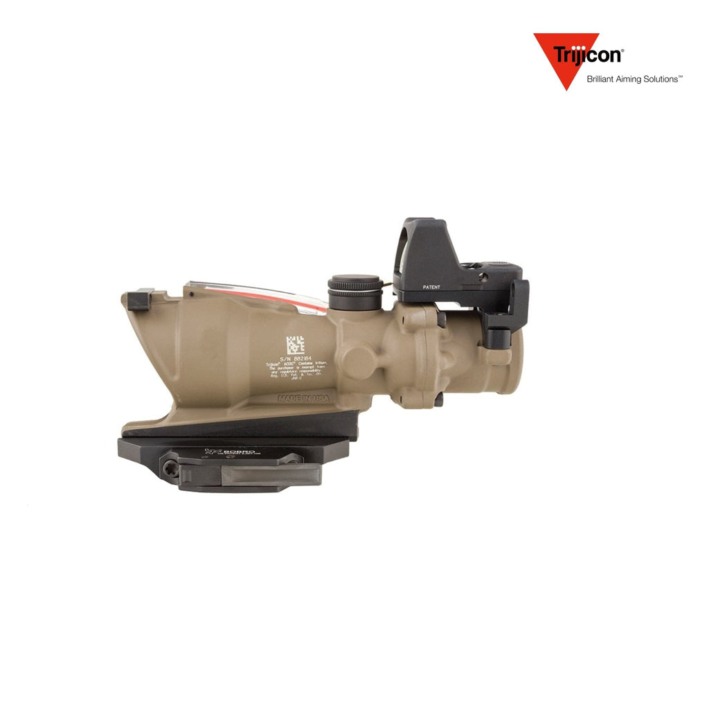 Trijicon ACOG 4×32 BAC ECOS Riflescope .223/5.56 BDC Red Crosshair Reticle Rifle Scope Trijicon 