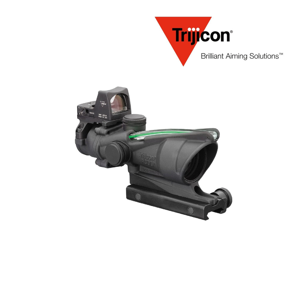 Trijicon ACOG 4x32 BAC Riflescope .223/5.56 BDC Green Crosshair Reticle with RMR Rifle Scope Trijicon 