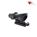 Trijicon ACOG 4x32 Rifle Scope Dual-Illuminated Green Chevron .223 5.56 BDC, SKU TA31F-G