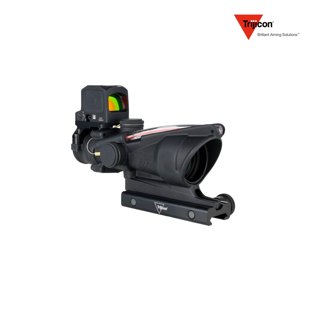 Trijicon ACOG 4x32 Rifle Scope with RCR Red Dot Sight, SKU TA31-C-100813