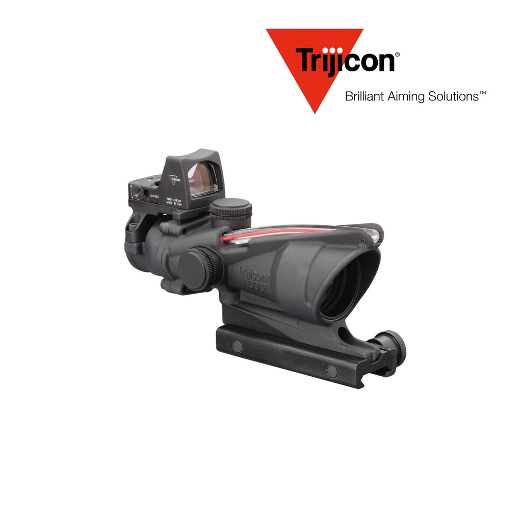Trijicon ACOG 4x32 Rifle Scope Red Chevron BDC .223 5.56 with RMR Type 2, SKU TA31-D-100549