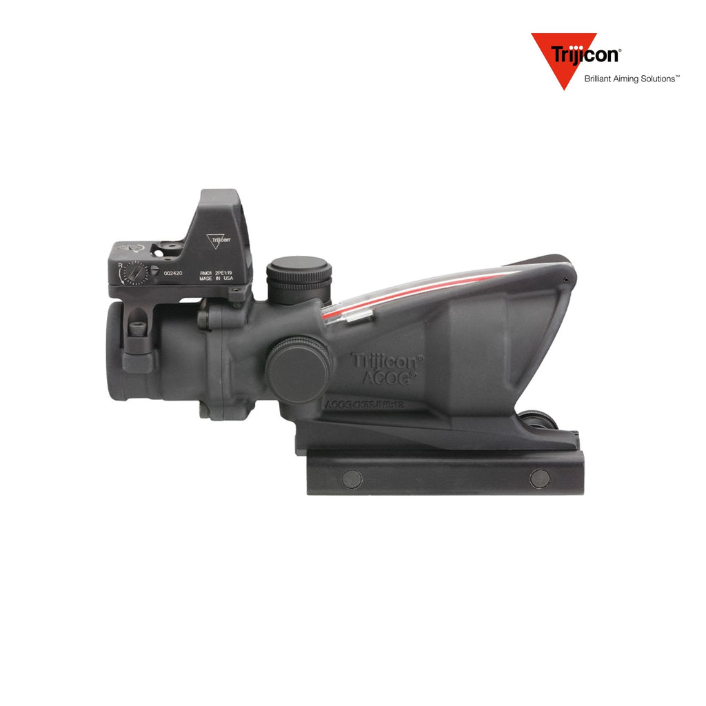 Trijicon ACOG 4x32 Rifle Scope Red Chevron BDC .223 5.56 with RMR Type 2, product image 3