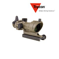 Trijicon ACOG 4x32 Riflescope Dual Illuminated Amber Crosshair .223 5.56 BDC Flat Dark Earth, SKU TA01-D-100319