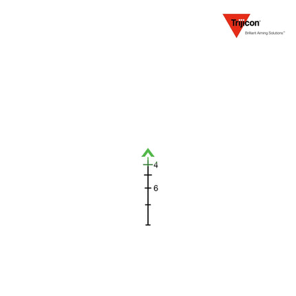 Trijicon ACOG 6x48 BAC Rifle Scope .223/5.56 BDC Green Chevron Reticle TA648-G ACOG Rifle Scope Trijicon 