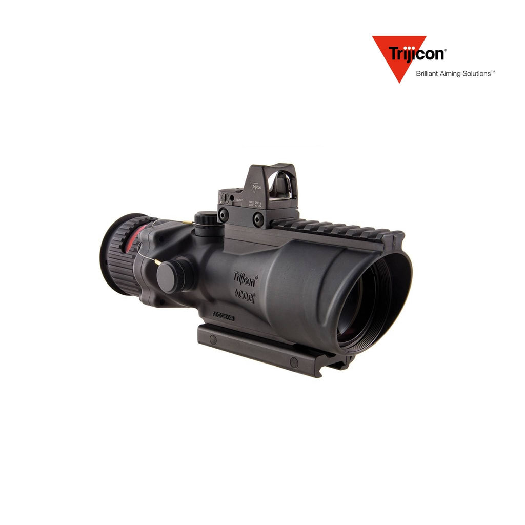Trijicon ACOG 6x48 BAC Rifle Scope Red Chevron BDC .308 with RMR Type 2, SKU TA648-D-100560