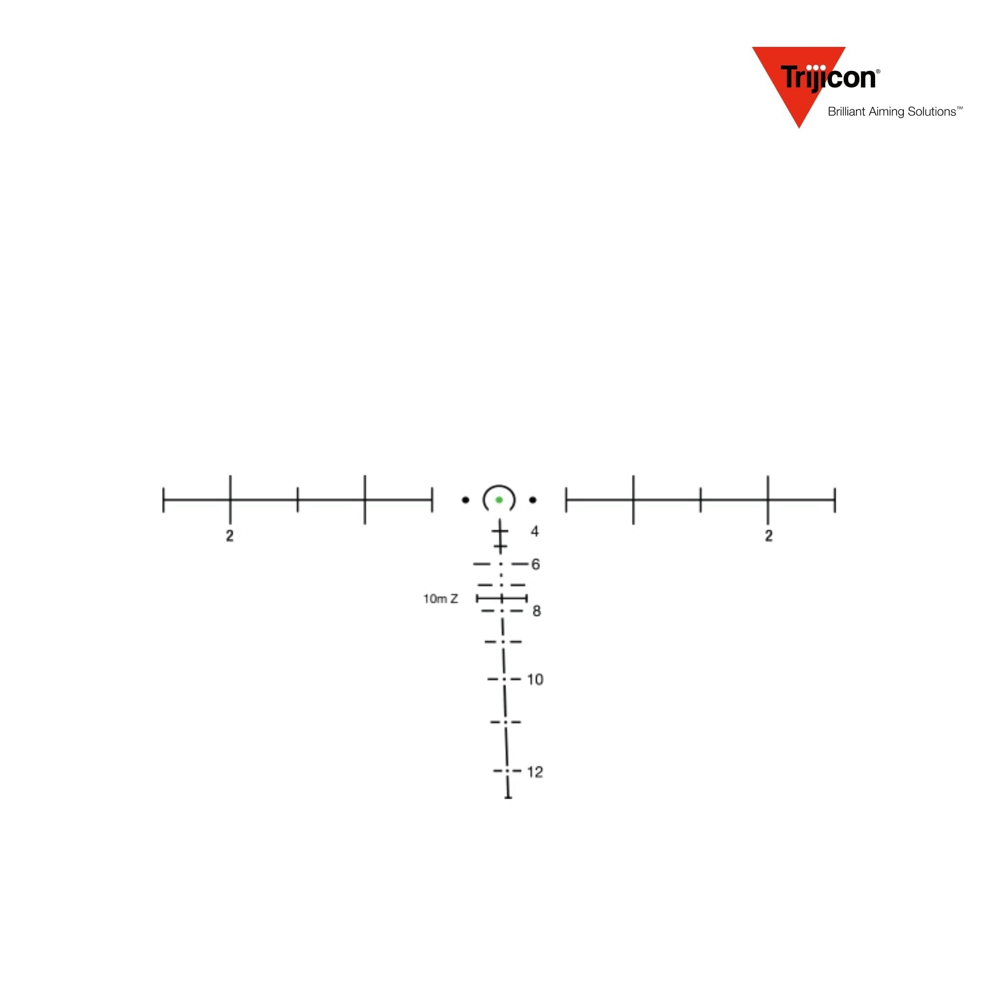Trijicon ACOG 6x48 BAC Riflescope Green Horseshoe Dot M240 Ballistic, product image 4