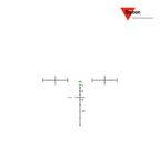 Trijicon ACOG 6x48 Rifle Scope Dual-Illuminated Green Chevron .308 7.62 BDC, Green Chevron BDC .308 reticle diagram