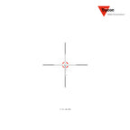 Trijicon Credo 1-4x24 LPVO Rifle Scope SFP Illuminated Red BDC Segmented Circle .223 55gr, SKU CR424-C-2900013
