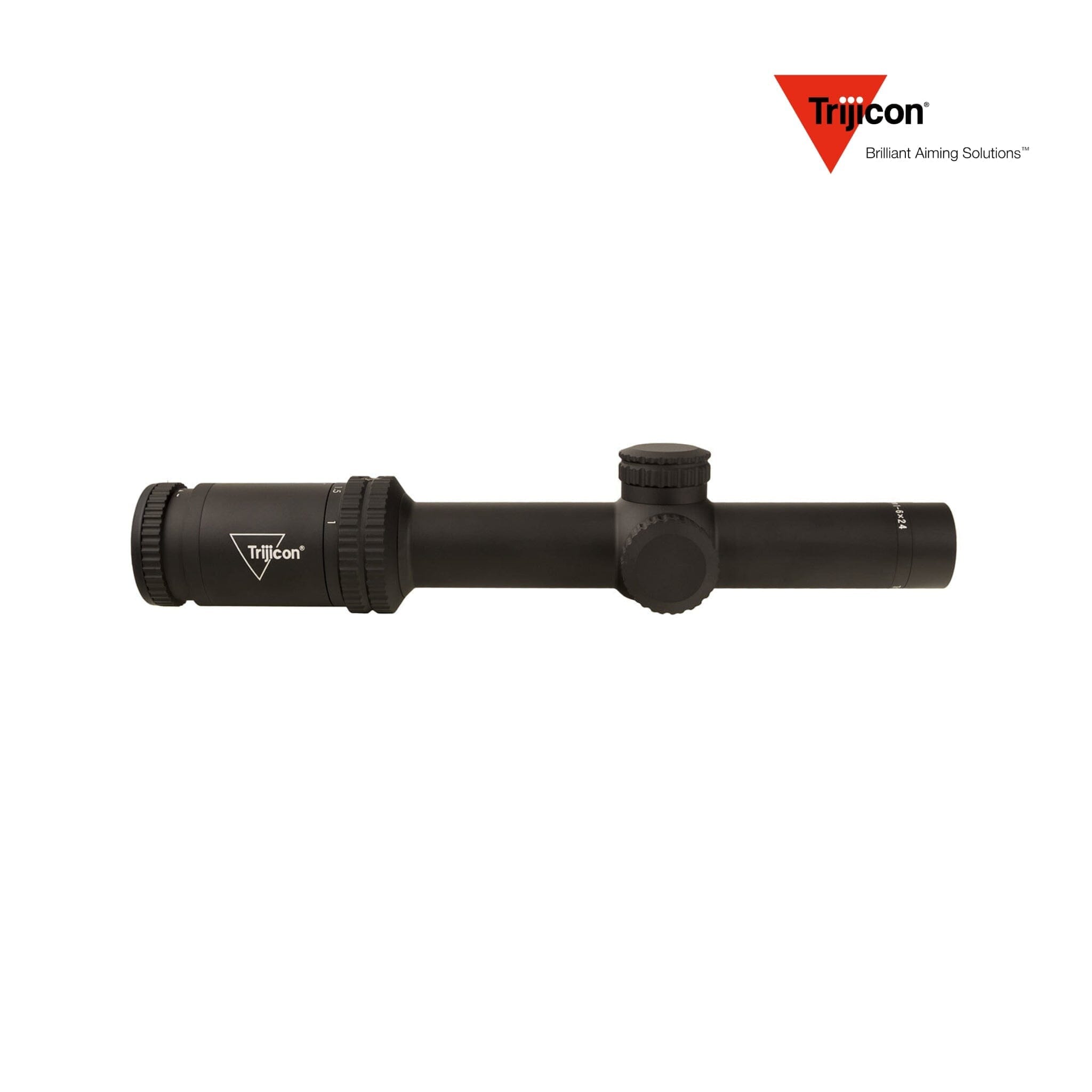 Trijicon Credo 1‑6×24 FFP Riflescope Red MRAD Segmented Circle Reticle Rifle Scope Trijicon 