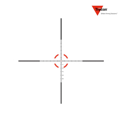 Trijicon Credo 1-8x28 FFP Rifle Scope Red/Green MRAD Segmented Circle Reticle LPVO Rifle Scope Trijicon 