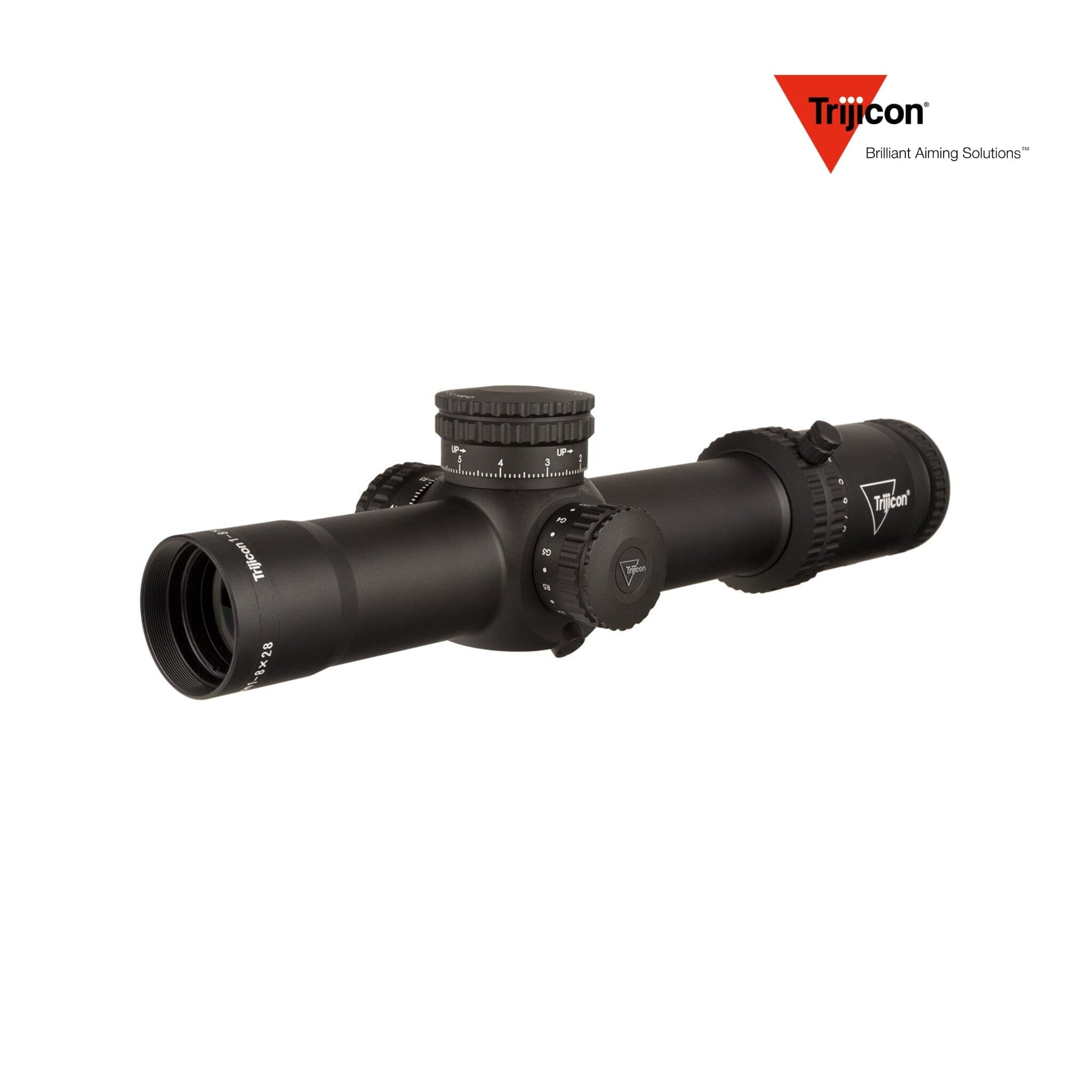 Trijicon Credo 1-8x28 FFP LPVO Riflescope Red/Green MRAD Segmented Circle, SKU CR828-C-2900032