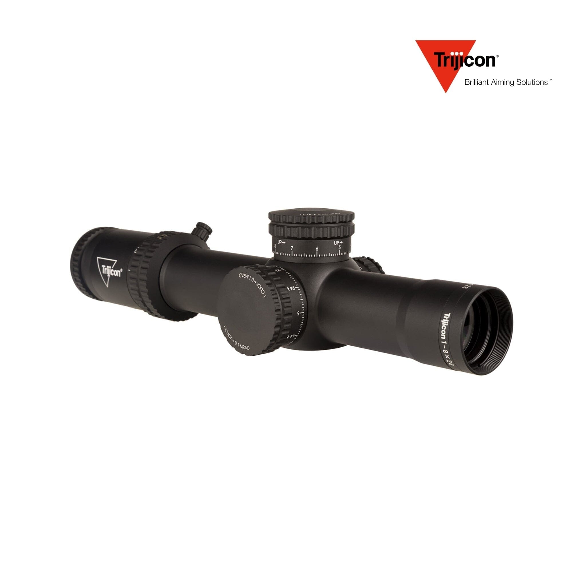 Trijicon Credo 1-8x28 FFP LPVO Riflescope Red/Green MRAD Segmented Circle, product image 2