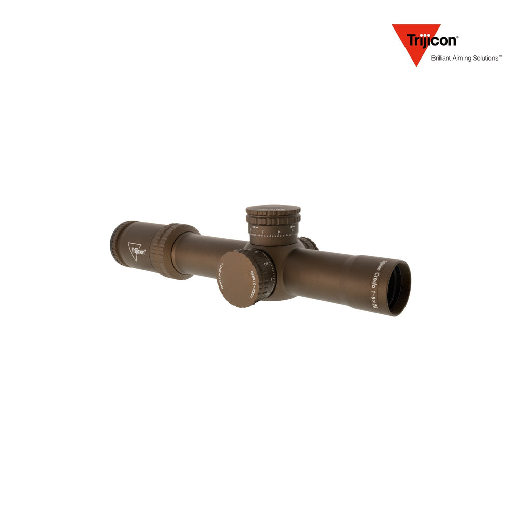 Trijicon Credo 1-8x28 Riflescope Coyote Brown Red/Green MRAD Segmented Circle, product image 2