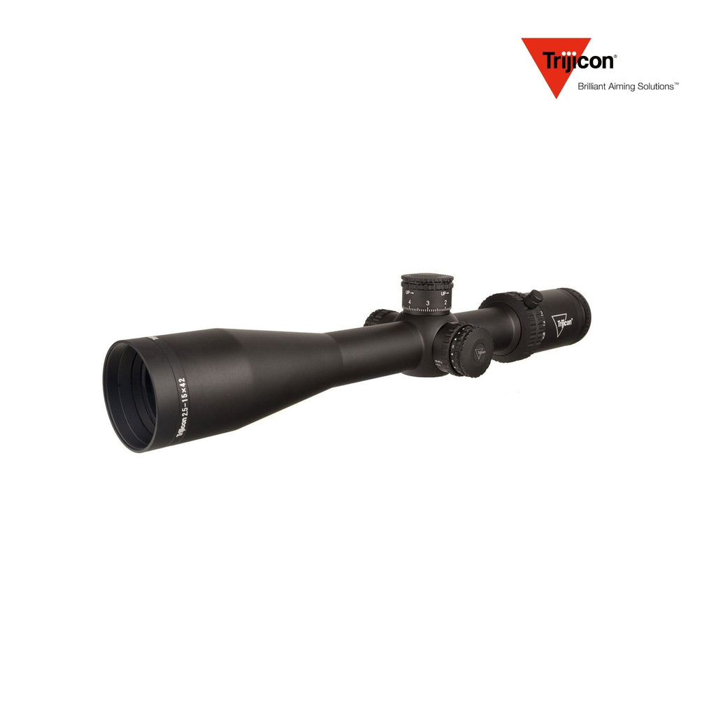Trijicon Credo 2.5-15x42 Riflescope Red MRAD Center Dot Reticle Rifle Scope Trijicon 