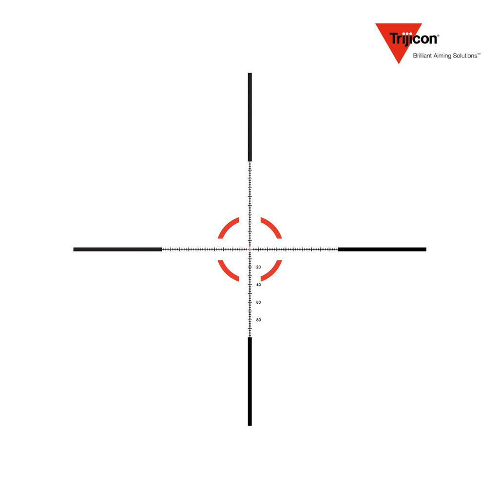 Trijicon Credo HX 1-8x28 FFP Riflescope MOA Segmented Circle Reticle Rifle Scope Trijicon 