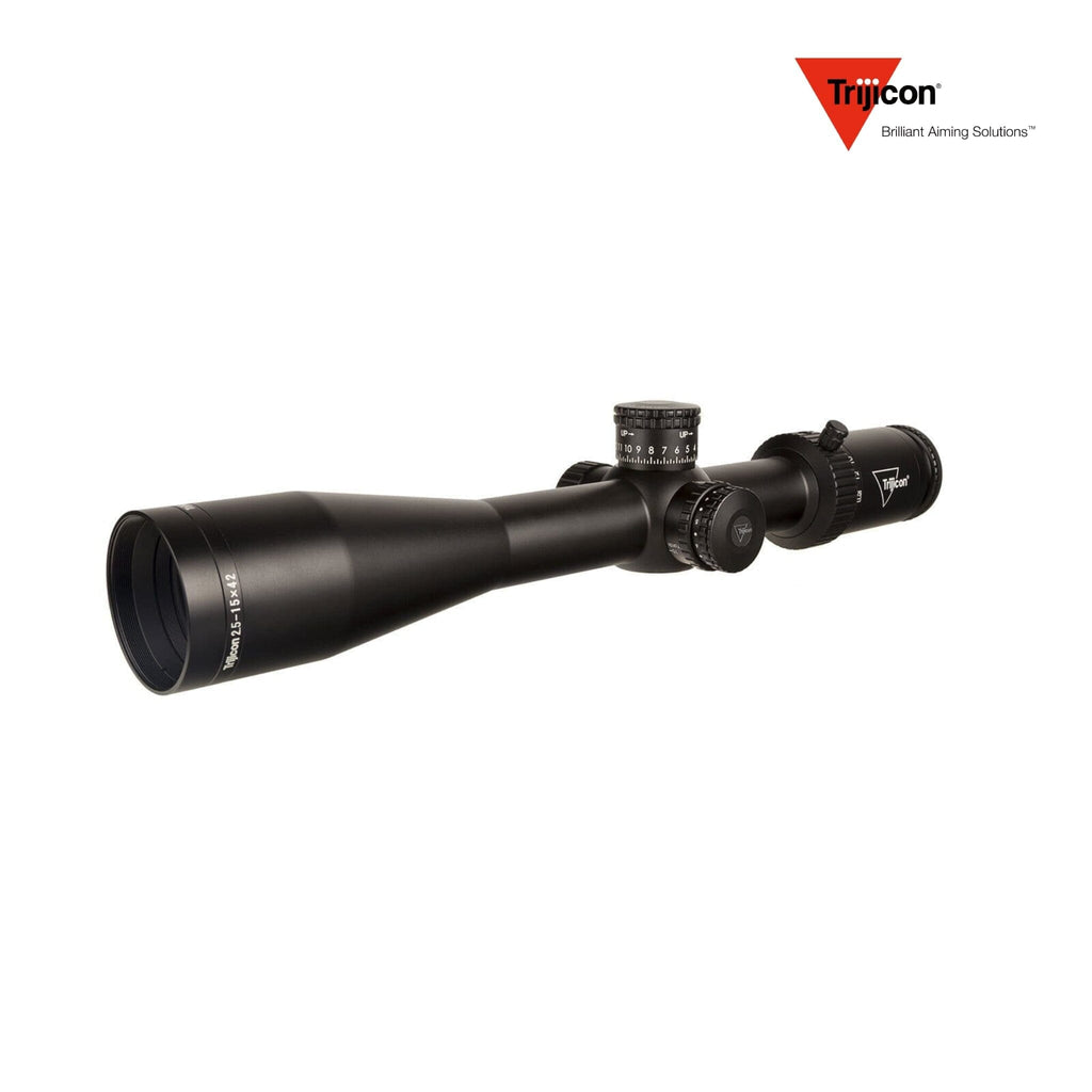 Trijicon Credo HX 2.5-15x42 SFP Riflescope Red MOA Center Dot, SKU CRHX1542-C-2900033