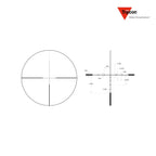 Trijicon Huron 3-12x40 Riflescope BDC Hunter Holds Reticle Rifle Scope Trijicon 