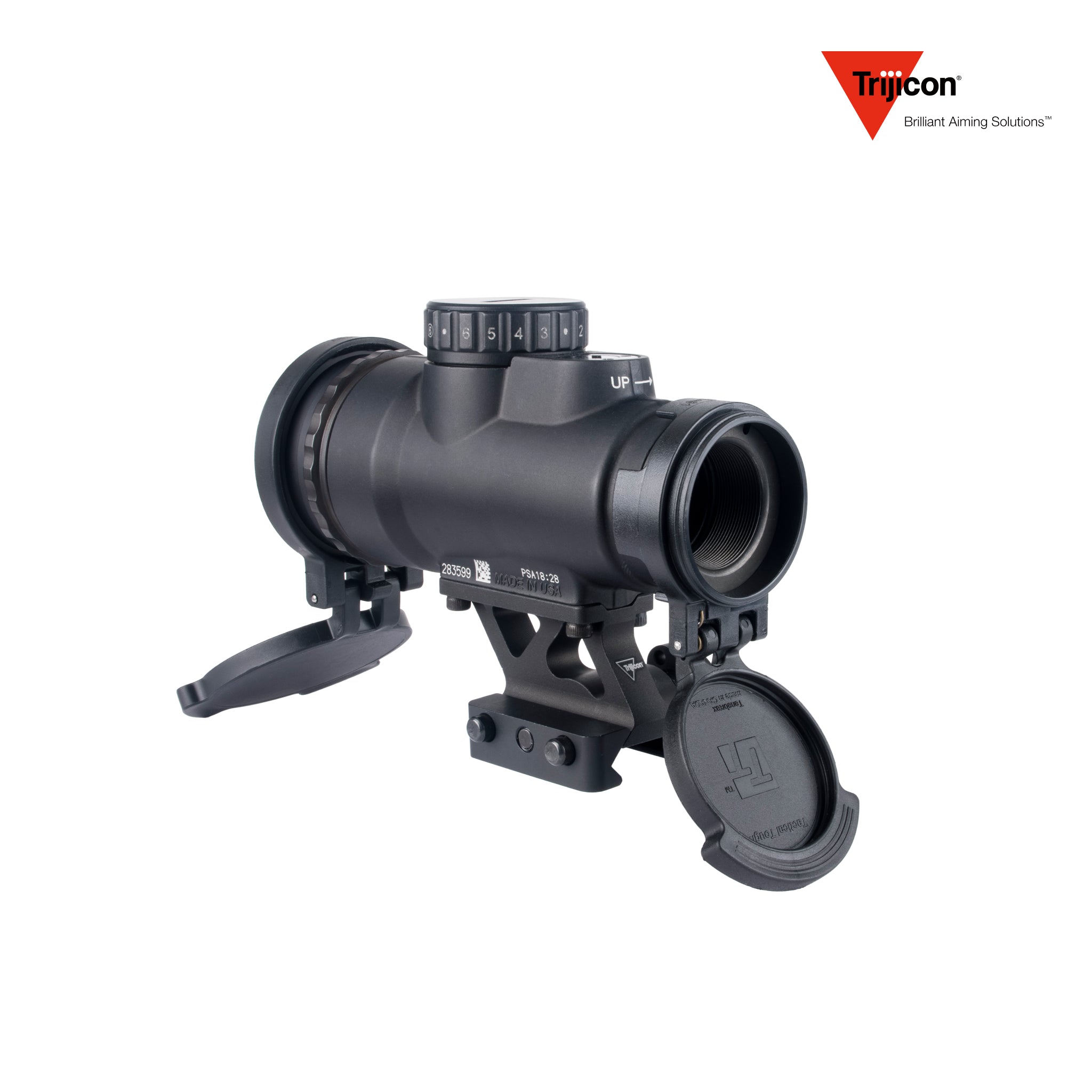 Trijicon MRO HD Patrol 1x Red Dot Sight 68 MOA Circle 2 MOA Dot Lower 1/3 Co-Witness Q-LOC QR Mount, product image 3