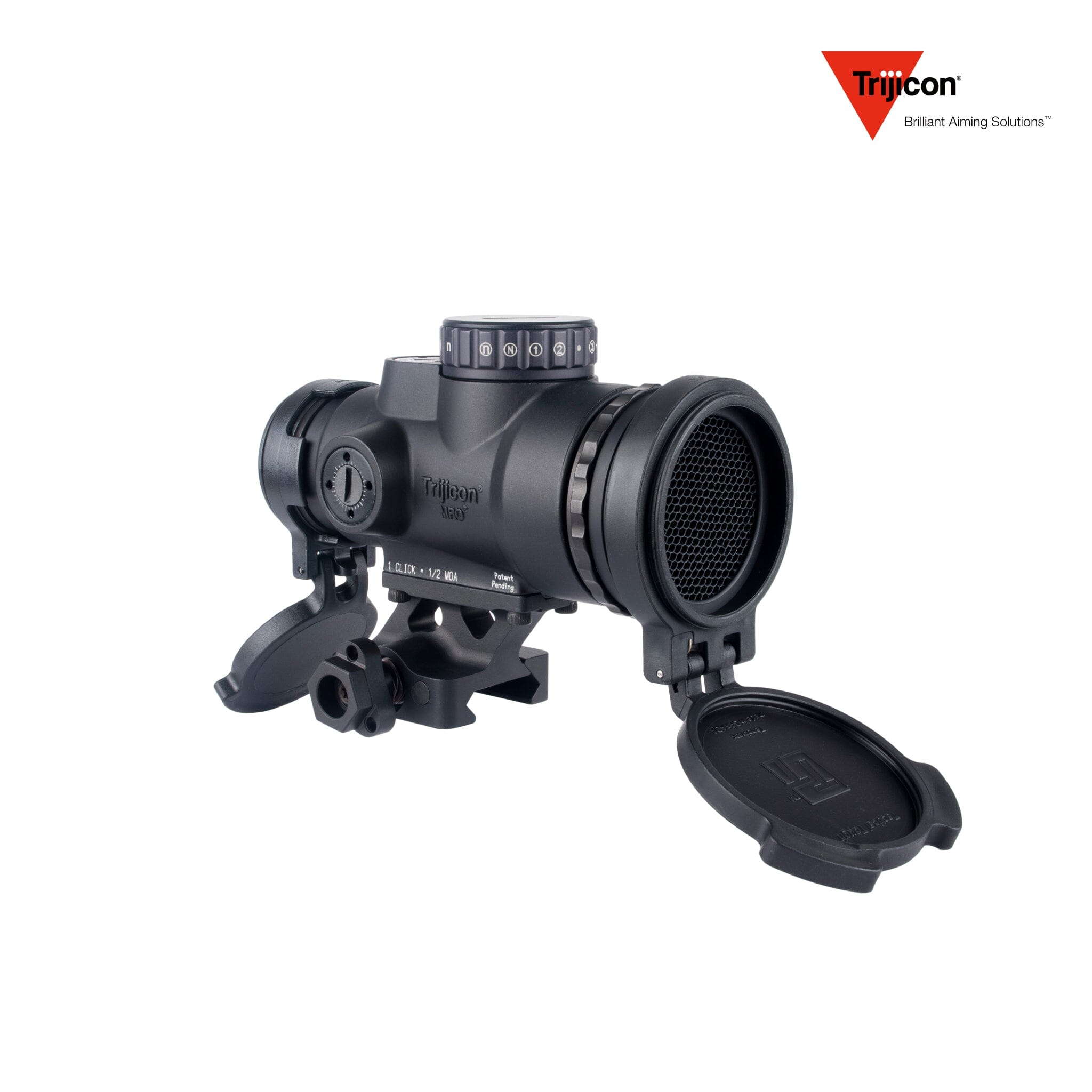 Trijicon MRO HD Patrol Red Dot Sight 68 MOA Circle Dot with 2 MOA Dot No Mount, SKU MRO-C-2200107