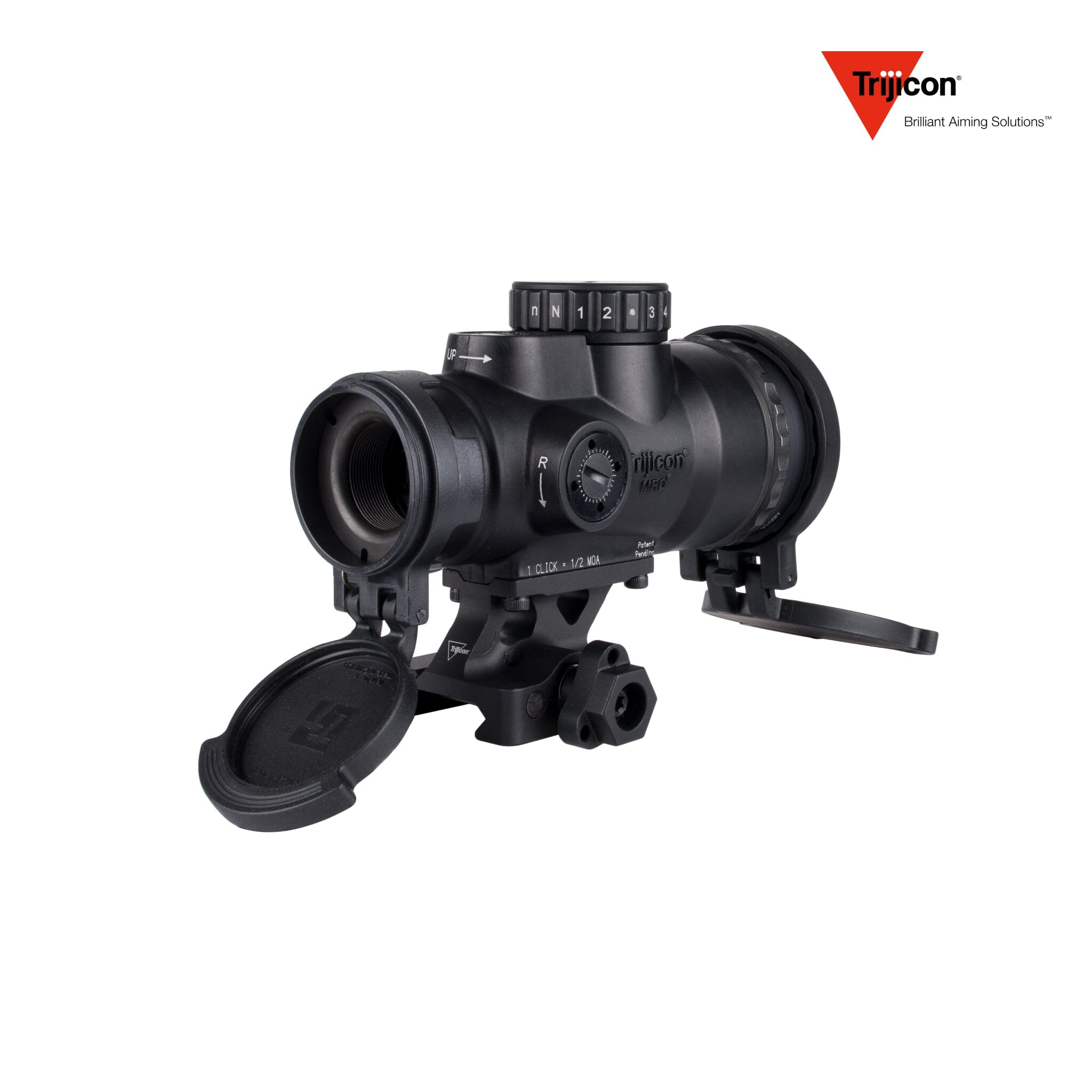 Trijicon MRO SD Patrol 1x25 Red Dot Sight 2.0 MOA Full Co-Witness QD Mount, product image 4
