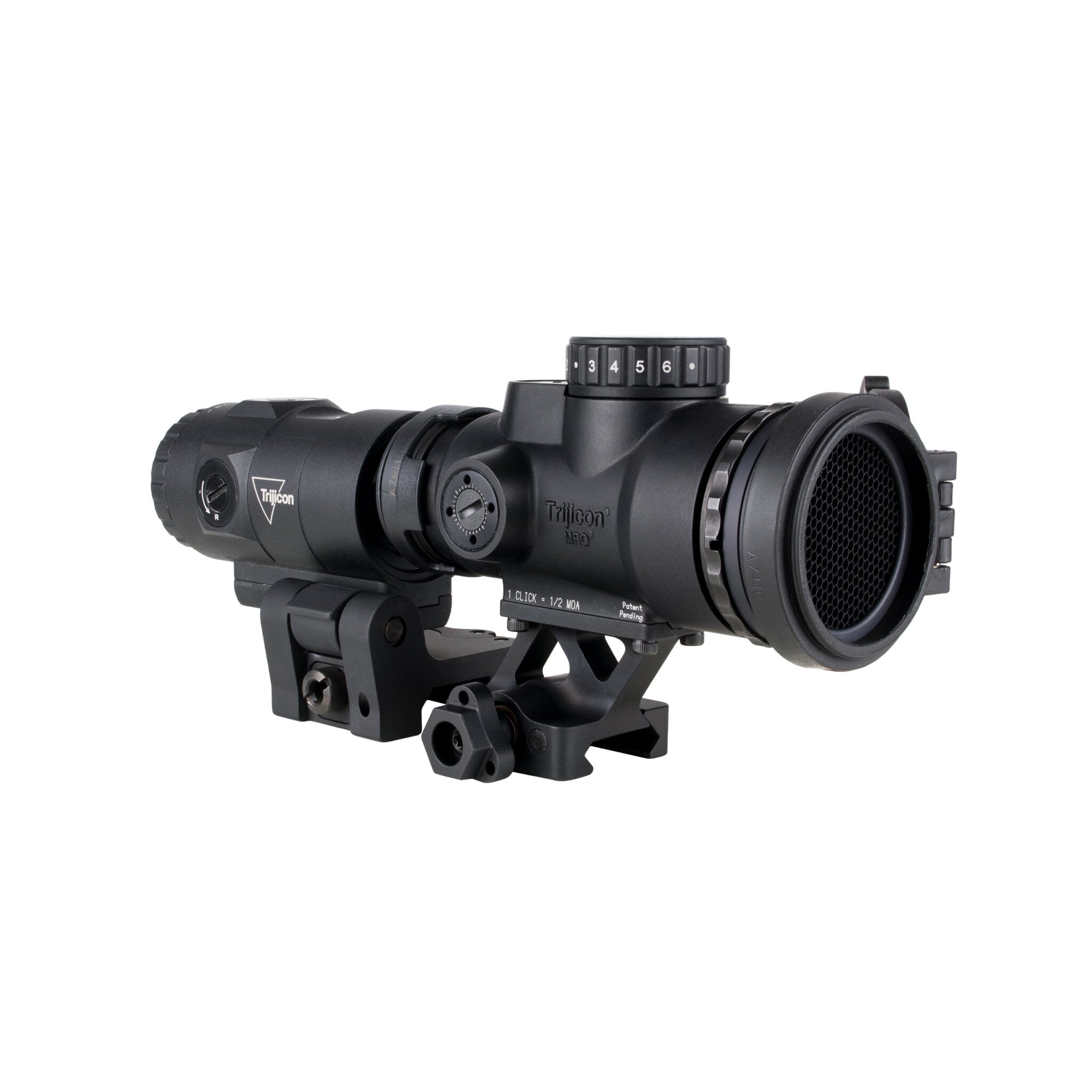 Trijicon MRO SD Patrol Red Dot Sight 2.0 MOA Dot with 3x Magnifier, SKU MRO-C-2200368