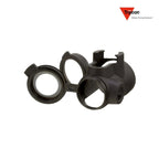 Trijicon MRO Slip-On Cover Black with Clear Lens Caps, product image 2