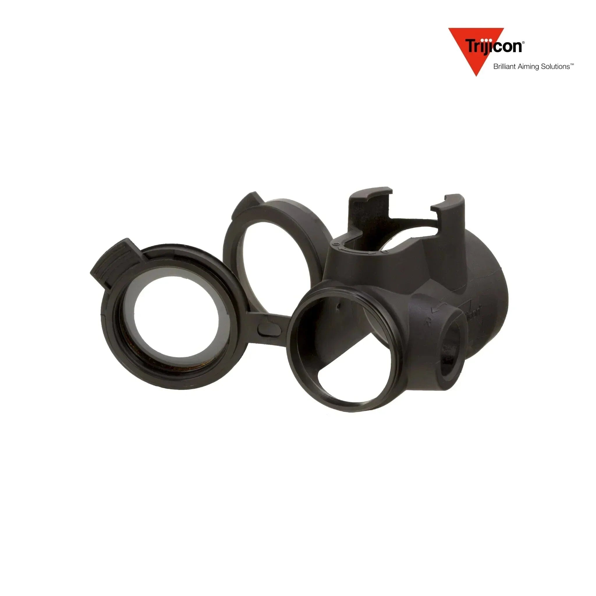 Trijicon MRO Slip-On Cover Black with Clear Lens Caps, product image 2