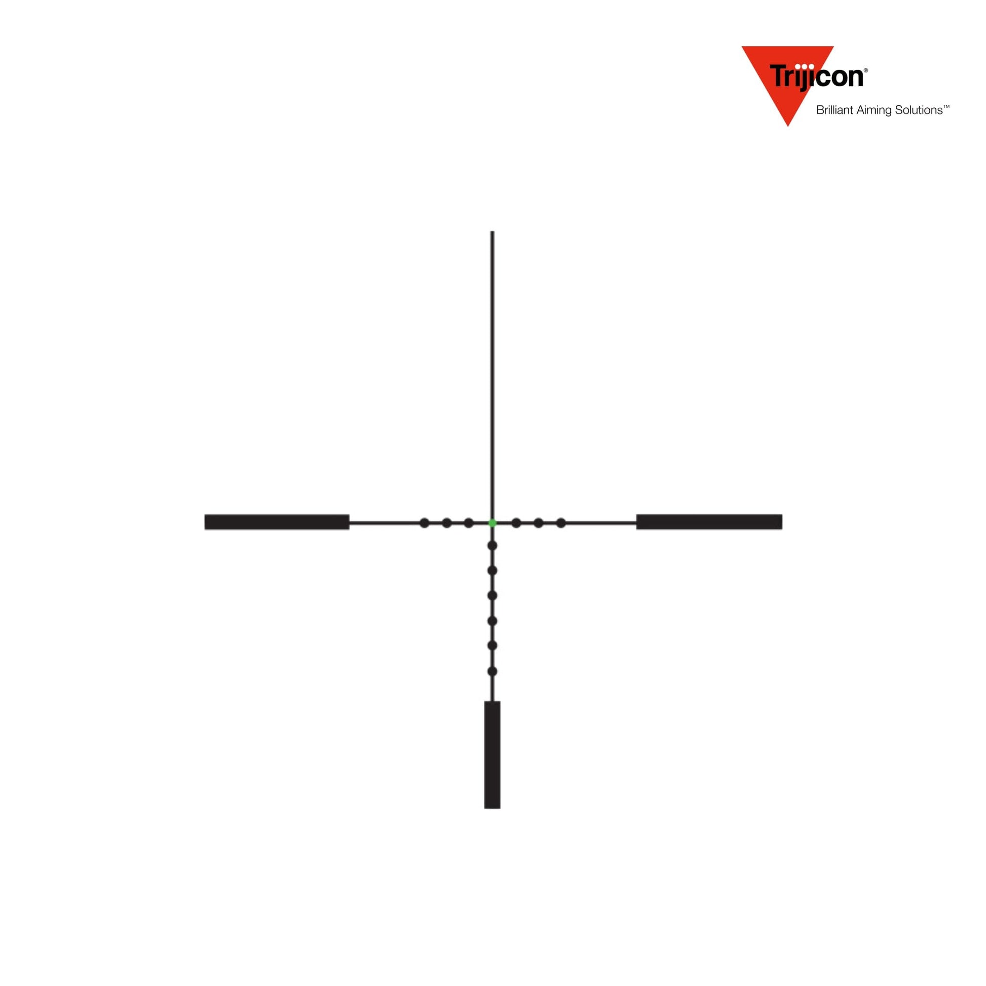 Trijicon AccuPoint 2.5-12.5x42 Rifle Scope MOA-Dot Crosshair w/ Green Dot Reticle - TR26-C-200104 Rifle Scope Trijicon 