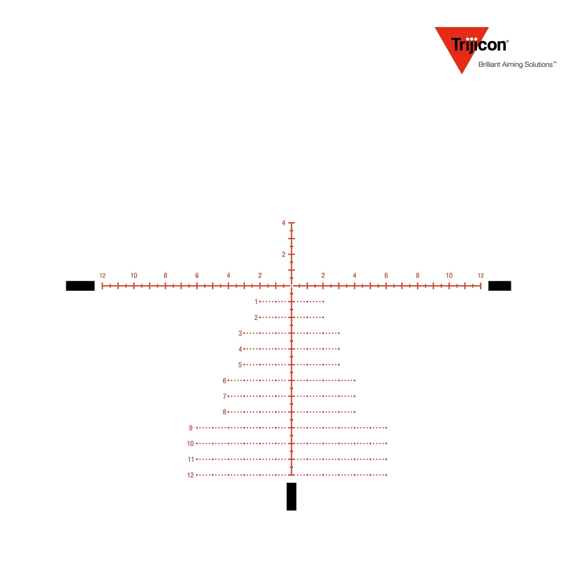 Trijicon Tenmile 3-18x44 FFP Rifle Scope Illum. Red/Green MRAD Precision Tree Reticle - TM1844-C-3000002 Rifle Scope Trijicon 