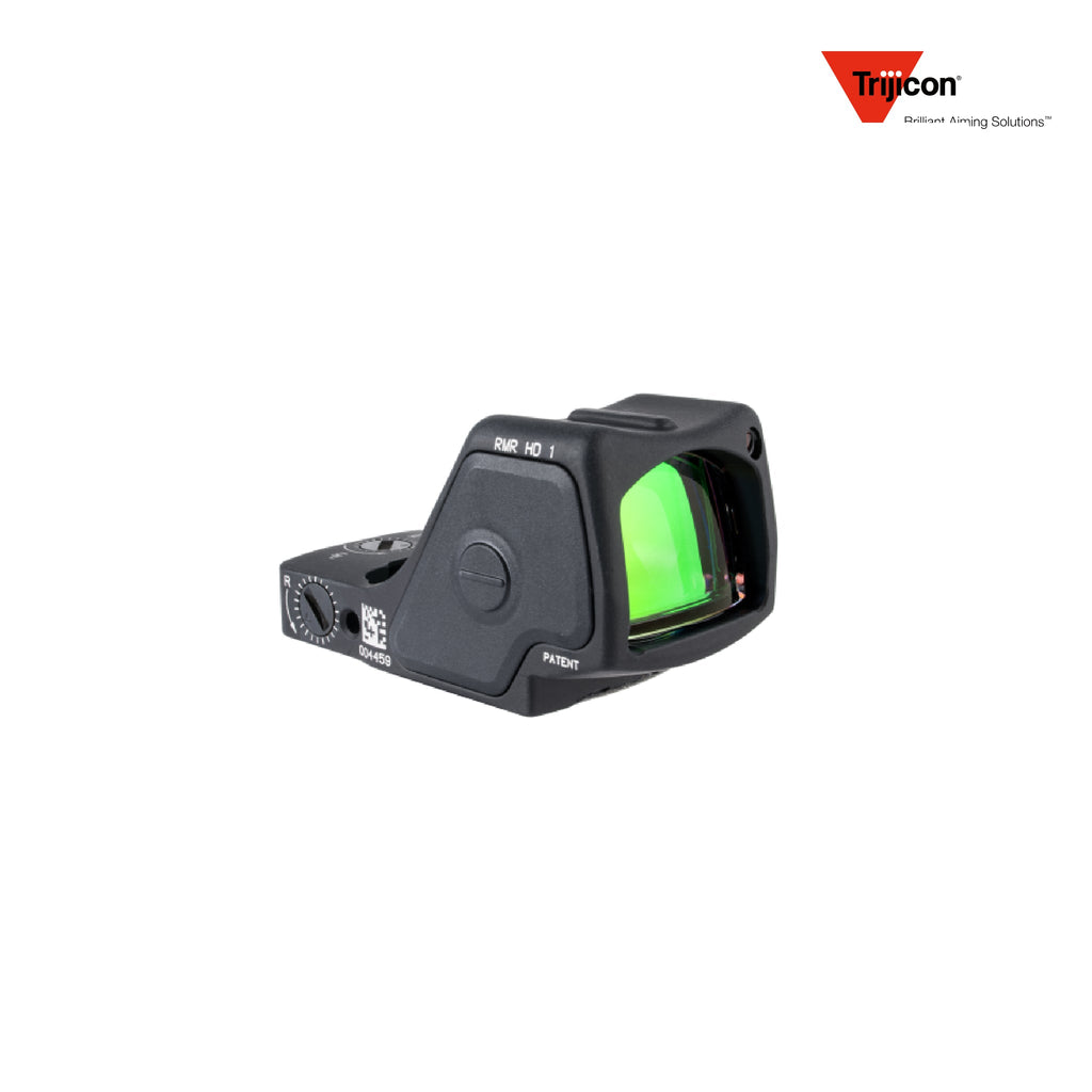 Trijicon RMR HD Red Dot Sight Multi-Reticle 55 MOA Circle Dot 1.0 MOA Adjustable LED, SKU RMHD1-C-3200001