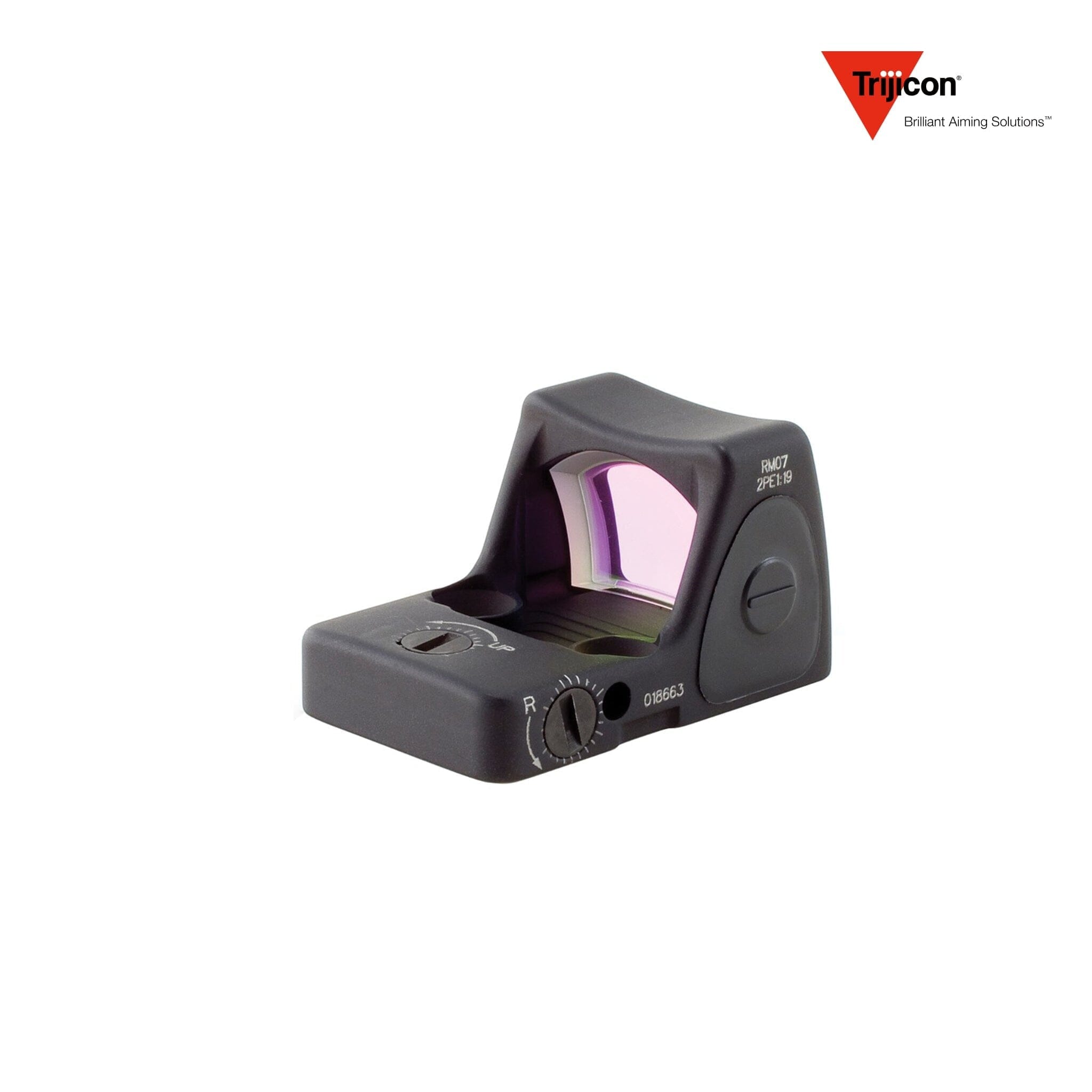 Trijicon RMR Type 2 Adjustable LED Reflex Sight 6.5 MOA Red Dot Black, product image 3