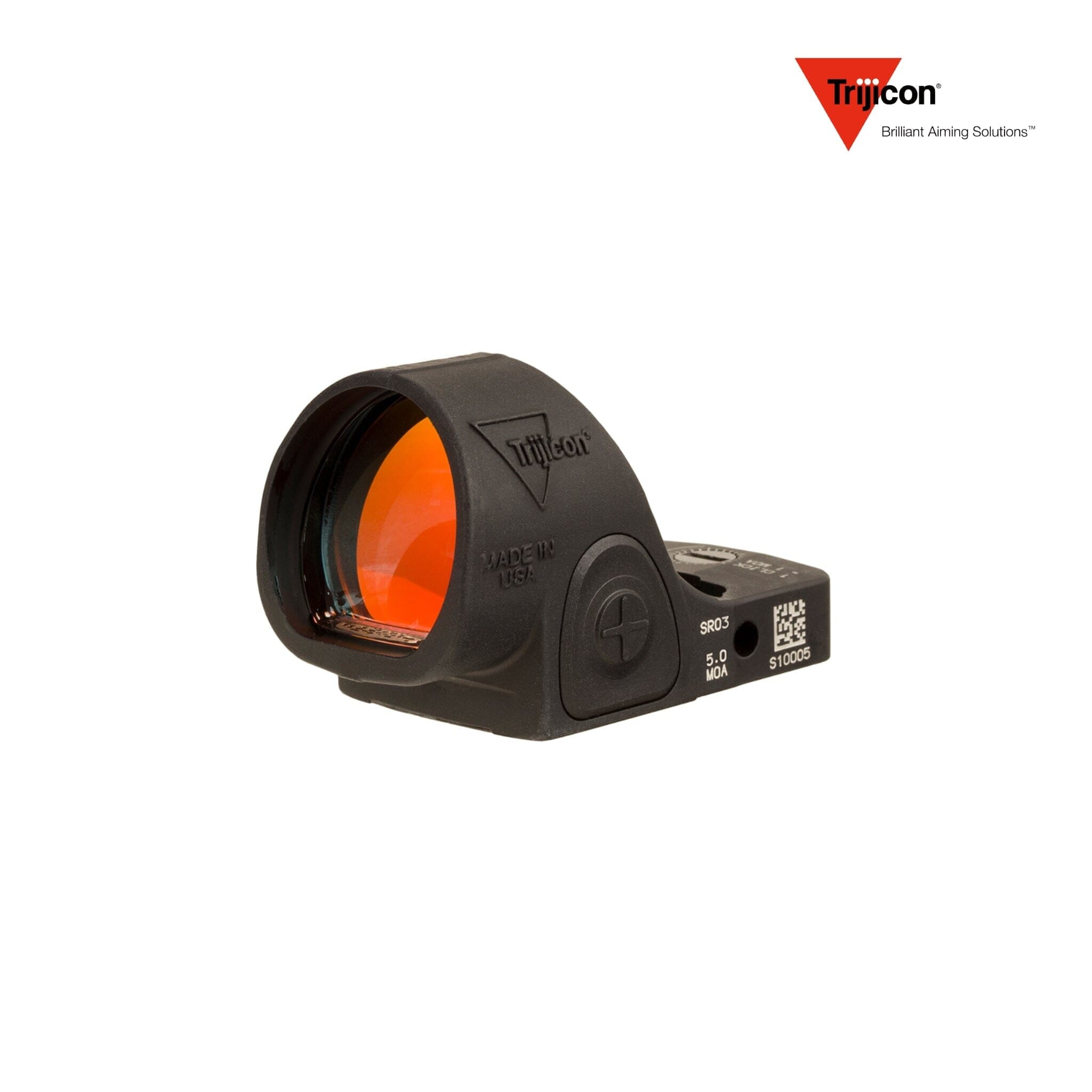 Trijicon SRO Red Dot Sight 5.0 MOA Adjustable LED Dot Black, SKU SRO3-C-2500003