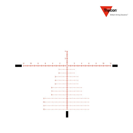 Trijicon Tenmile 3-18x44 FFP Rifle Scope Illum. Red/Green MRAD Precision Tree Reticle Rifle Scope Trijicon 