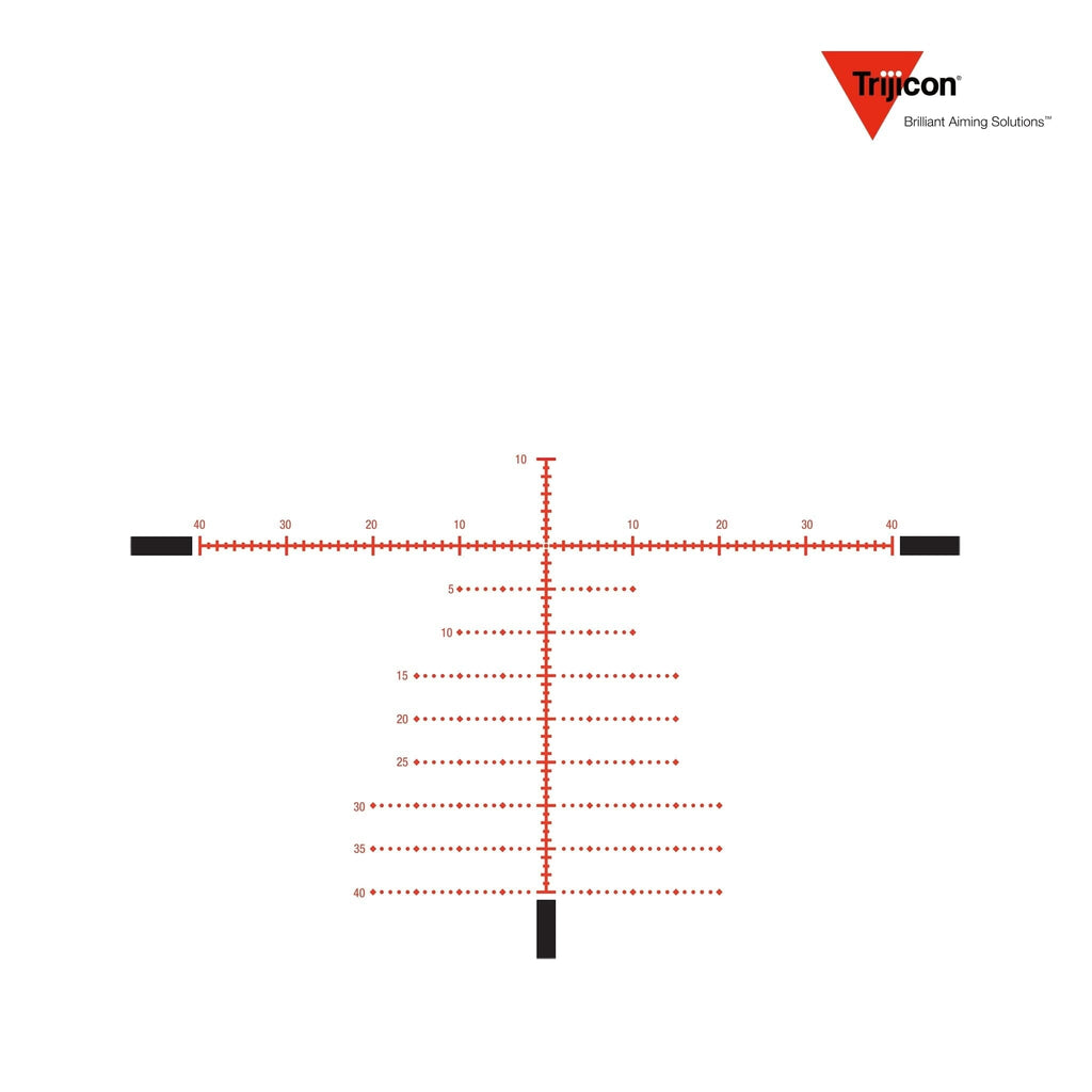 Trijicon Tenmile 4.5-30x56 FFP Riflescope 34mm Tube MOA Precision Tree, product image 4