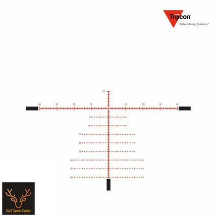 Trijicon Tenmile 4.5-30x56 FFP Rifle Scope Illum. Red/Green MOA Precision Tree Reticle - TM3056-C-3000012 Rifle Scope Trijicon 