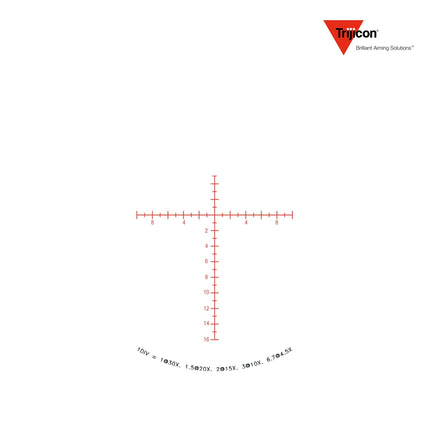 Trijicon Tenmile 4.5-30x56 SFP Rifle Scope Illum. Red/Green MOA Long Range Reticle Rifle Scope Trijicon 