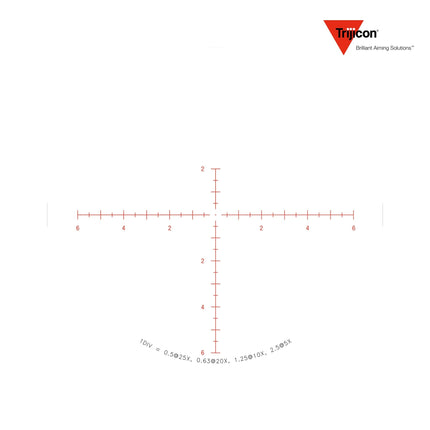 Trijicon Tenmile 5-25x50 SFP Rifle Scope Illum. MRAD Center Dot Reticle Rifle Scope Trijicon 