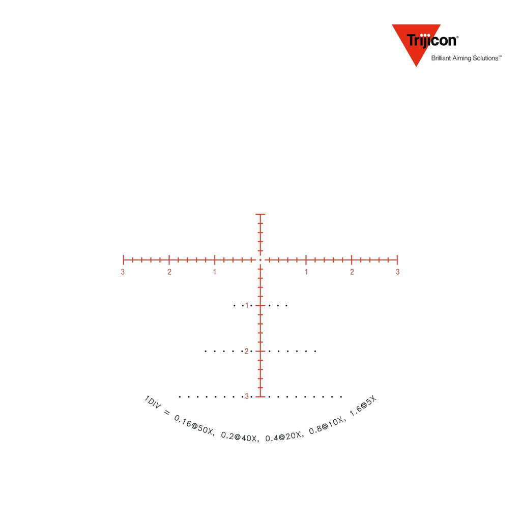 Trijicon Tenmile 5-50x56 Long-Range Riflescope 34mm MRAD Center Dot with Wind Holds, product image 4